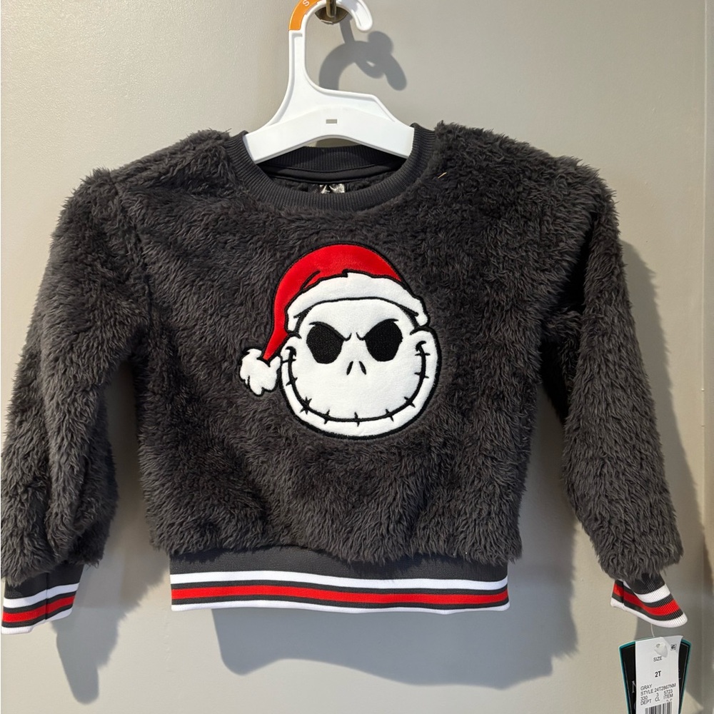 Disney Nightmare Before Christmas 2T Holiday Sweater Sweatshirt